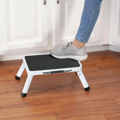 Steel Folding Step Stool 150kg Capacity 